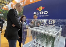 Demonstration greenhouse from Kubo.